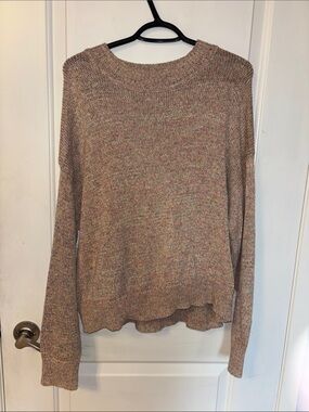 H&M Cozy Multicolor Crewneck Women's Knit Sweater